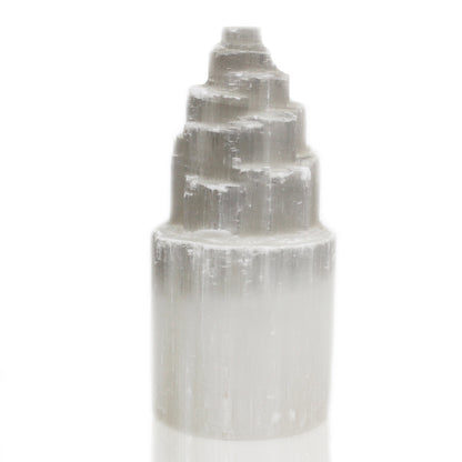 Selenite Tower Lamps