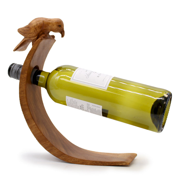 Wood Balance Wine Holders