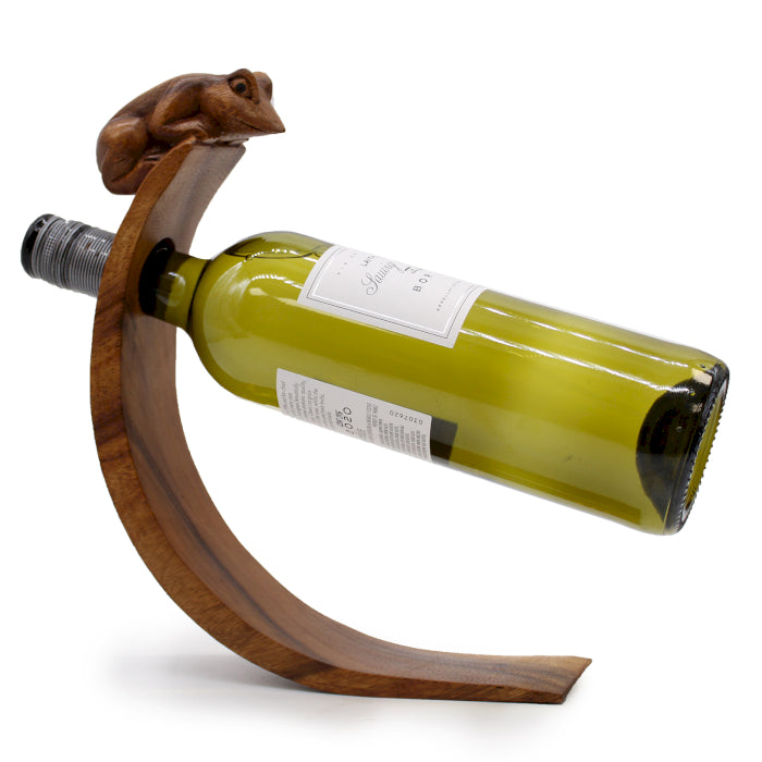 Wood Balance Wine Holders