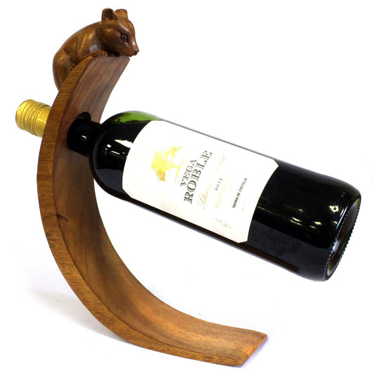 Wood Balance Wine Holders