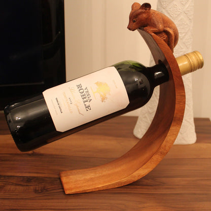 Wood Balance Wine Holders