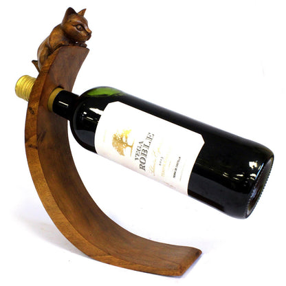 Wood Balance Wine Holders