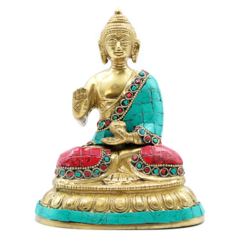 Brass Buddha Figure