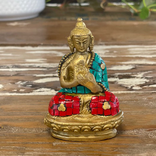 Brass Buddha Figure