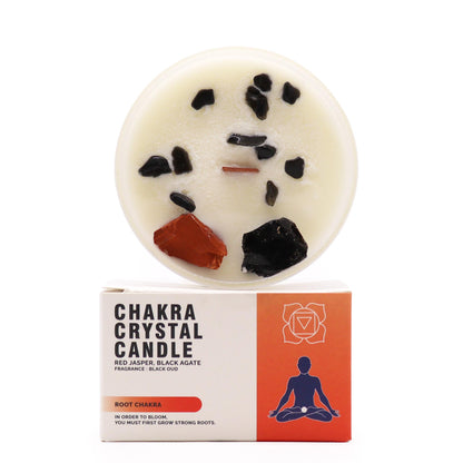 Chakra Crystal Candles