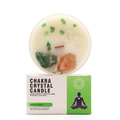 Chakra Crystal Candles