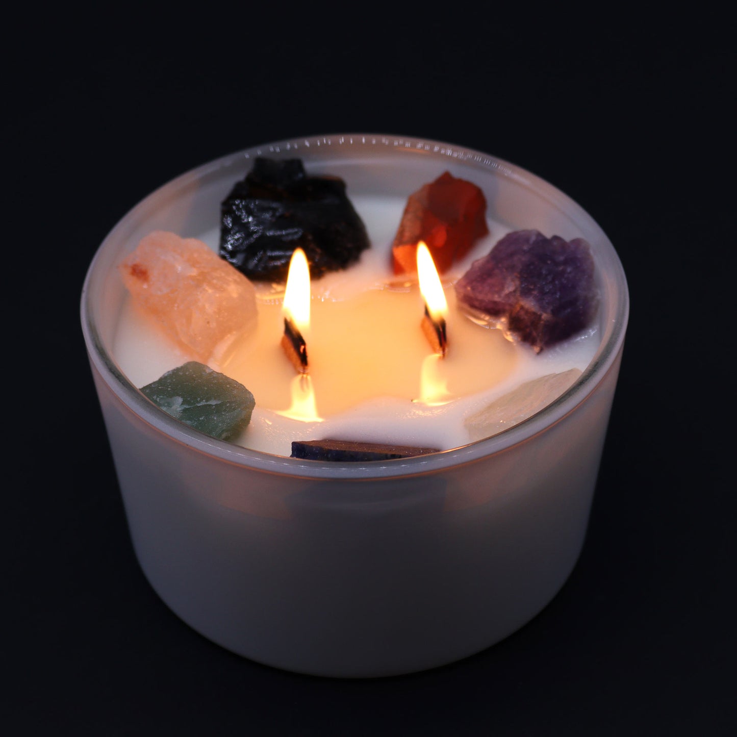 Chakra Crystal Candles