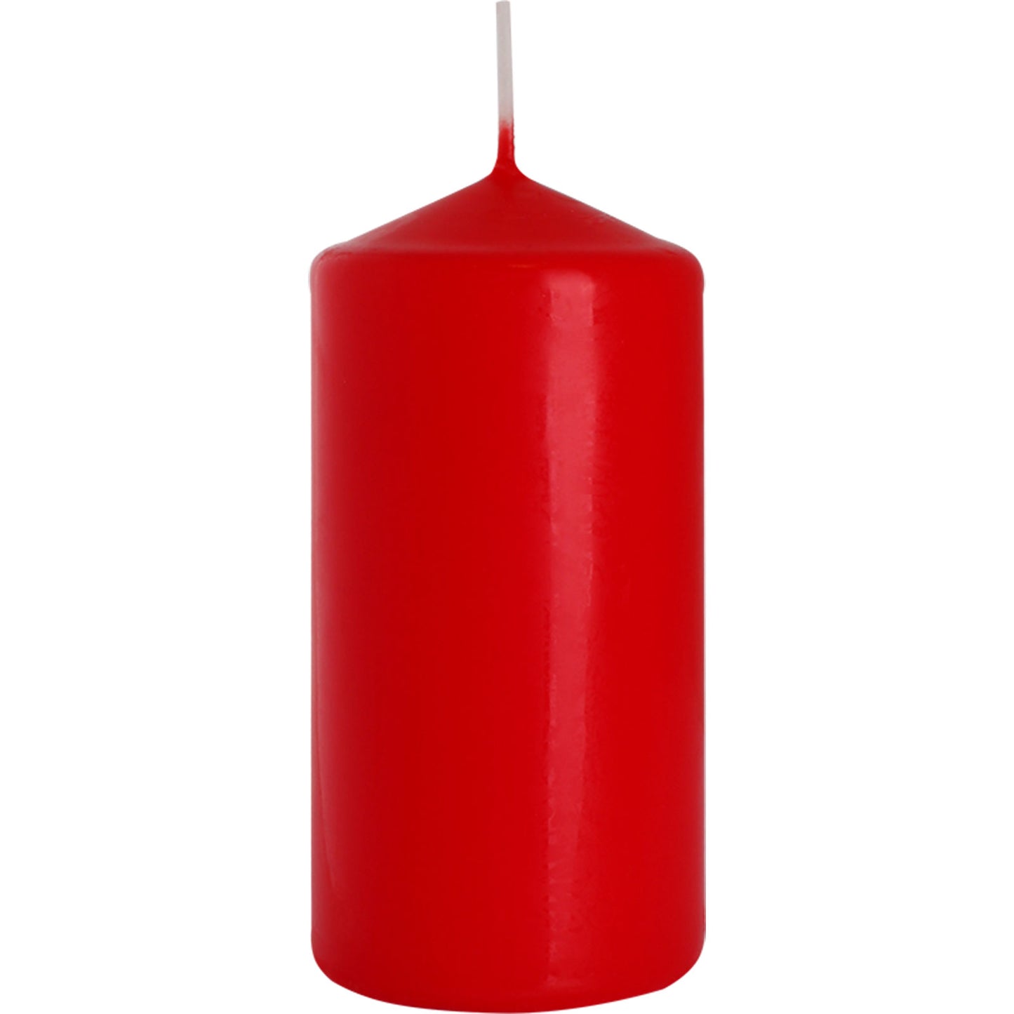 6x Red Pillar Candle