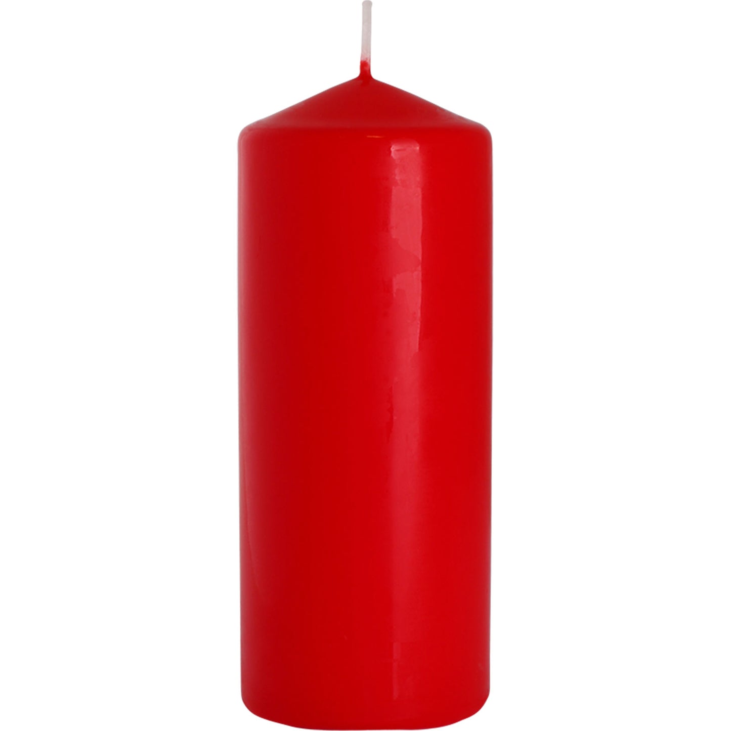 6x Red Pillar Candle