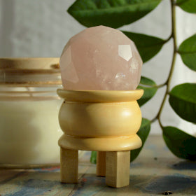 Gemstone Healing Balls with Stand