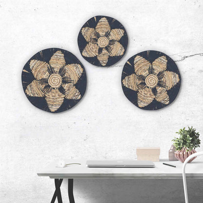 Seagrass Bowls Wall Art Set