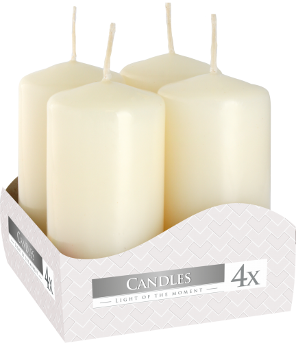 Pillar Candles 40x80mm (4 pieces)