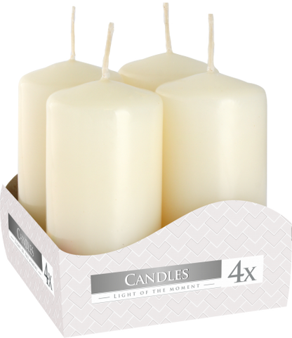 Pillar Candles 40x80mm (4 pieces)