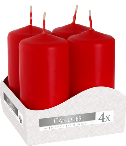 Pillar Candles 40x80mm (4 pieces)