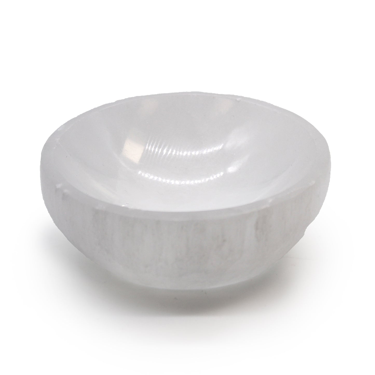 Selenite Round Bowl