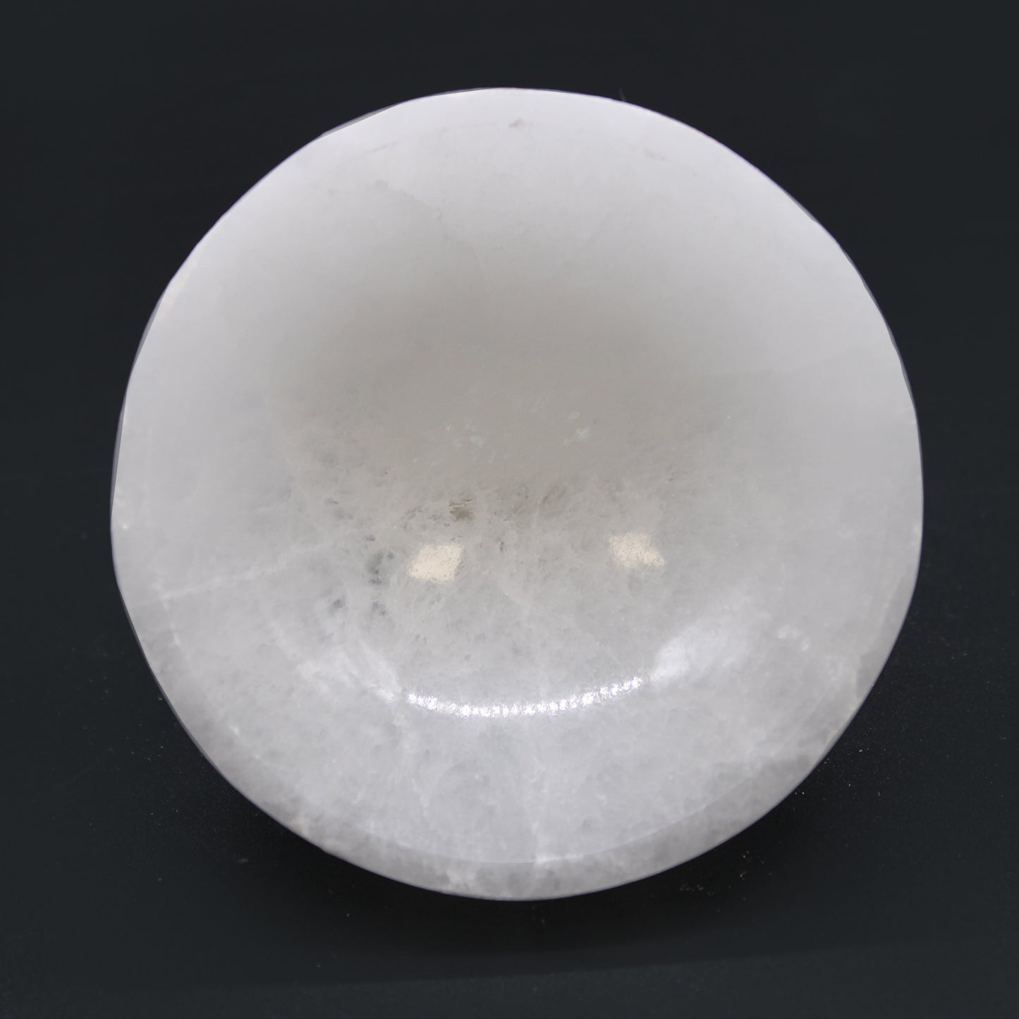 Selenite Round Bowl