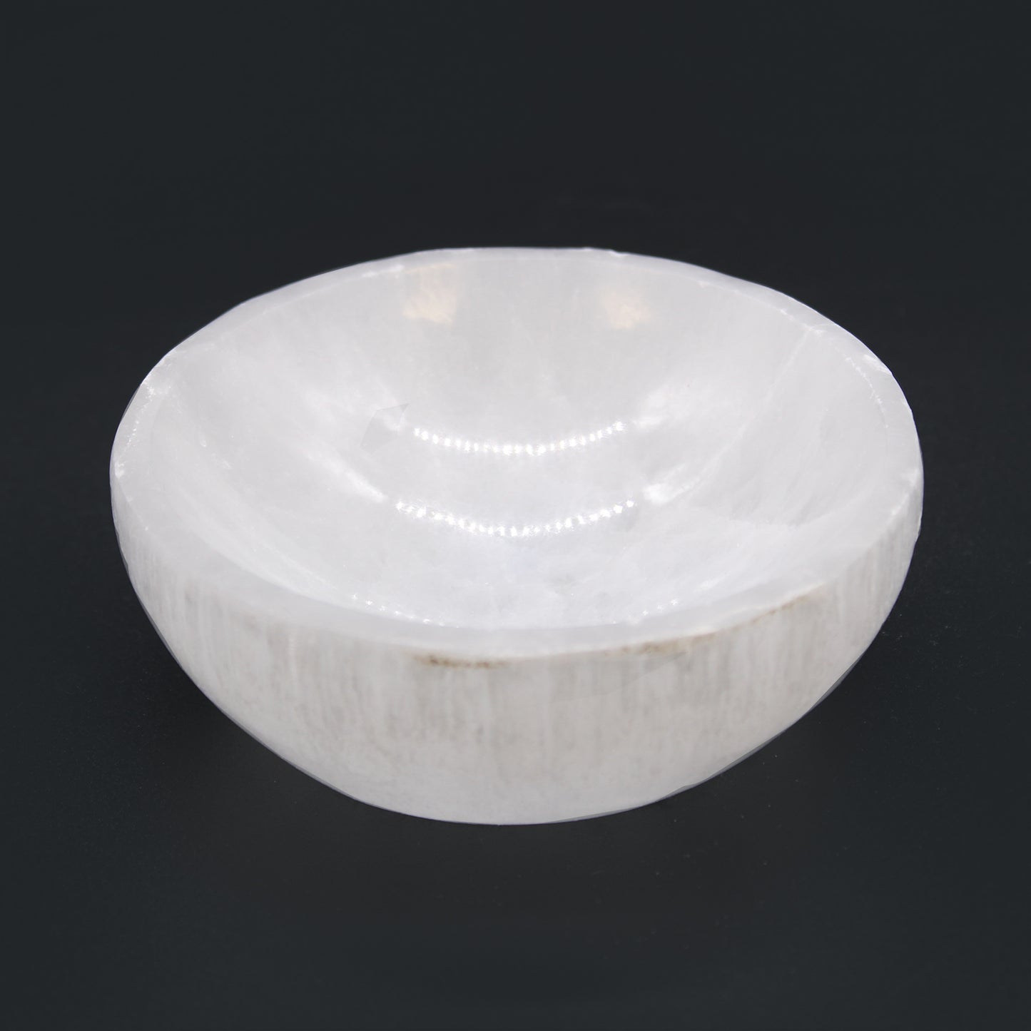 Selenite Round Bowl