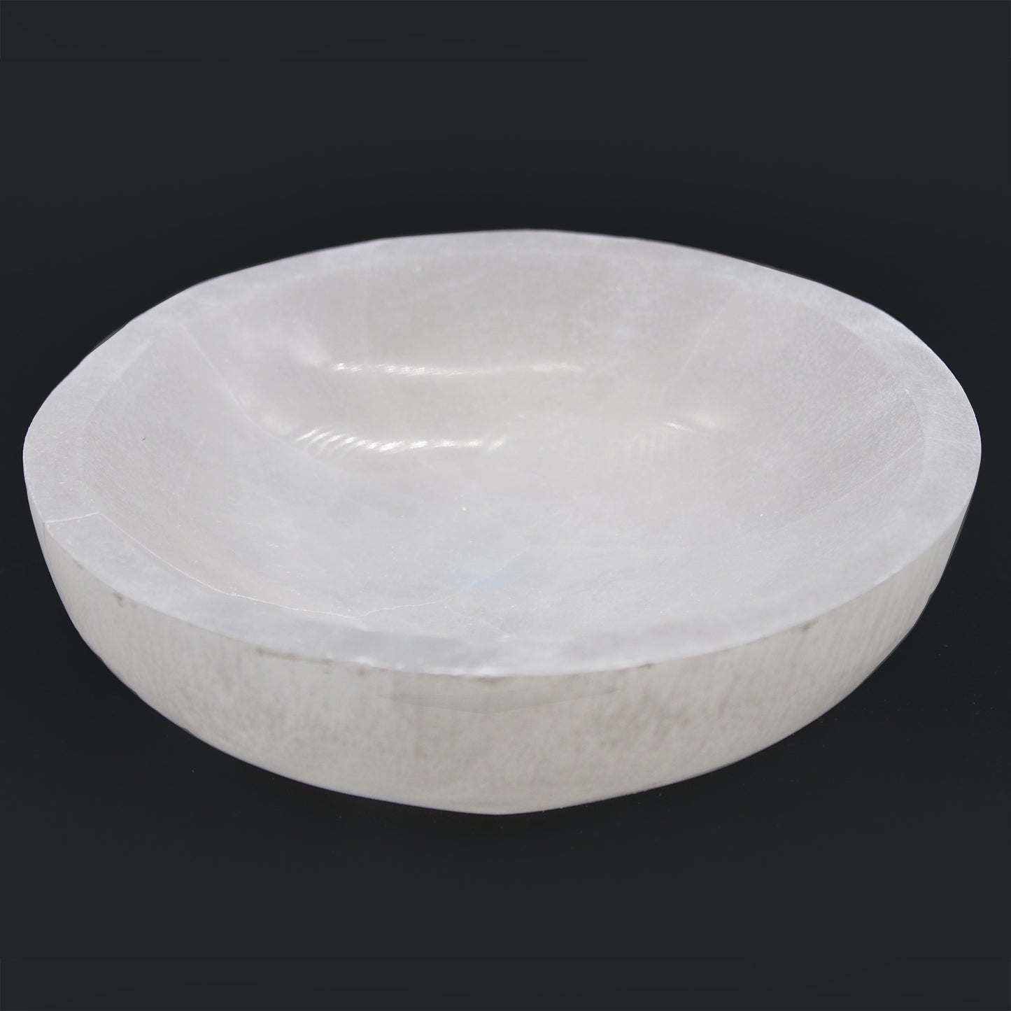 Selenite Round Bowl