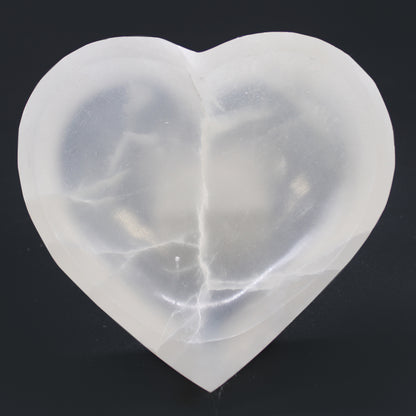 Selenite Heart Bowl