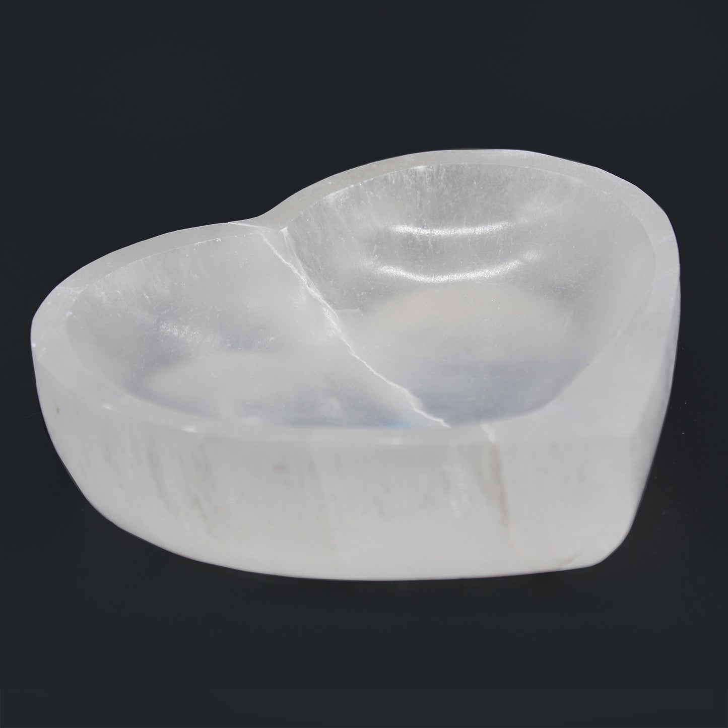 Selenite Heart Bowl