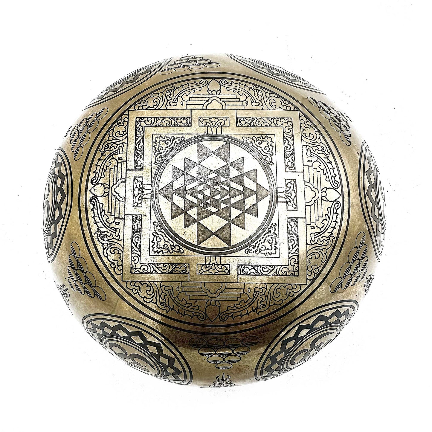 Tibetan Healing Engraved Bowl