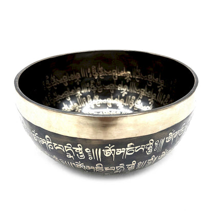 Tibetan Healing Engraved Bowl