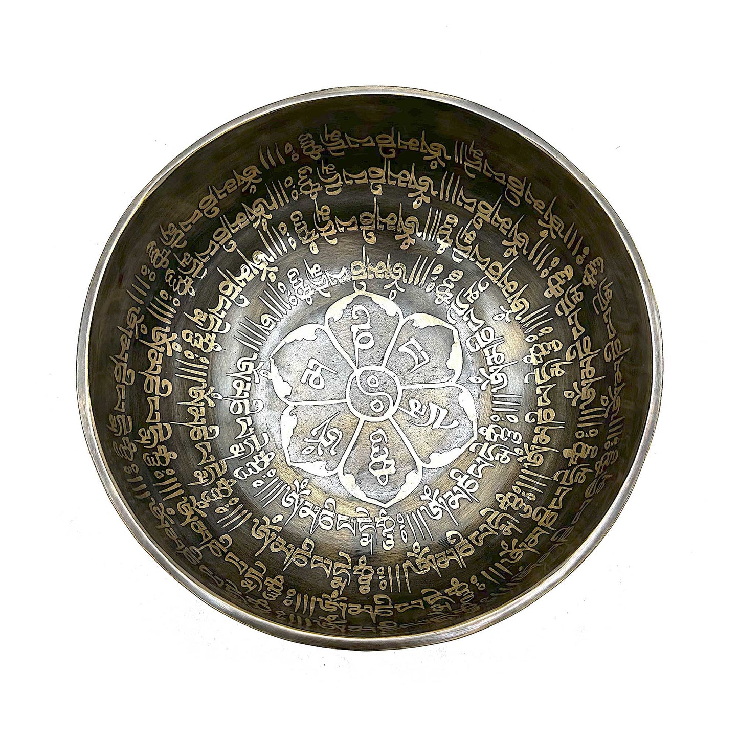 Tibetan Healing Engraved Bowl