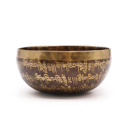 Tibetan Healing Engraved Bowl