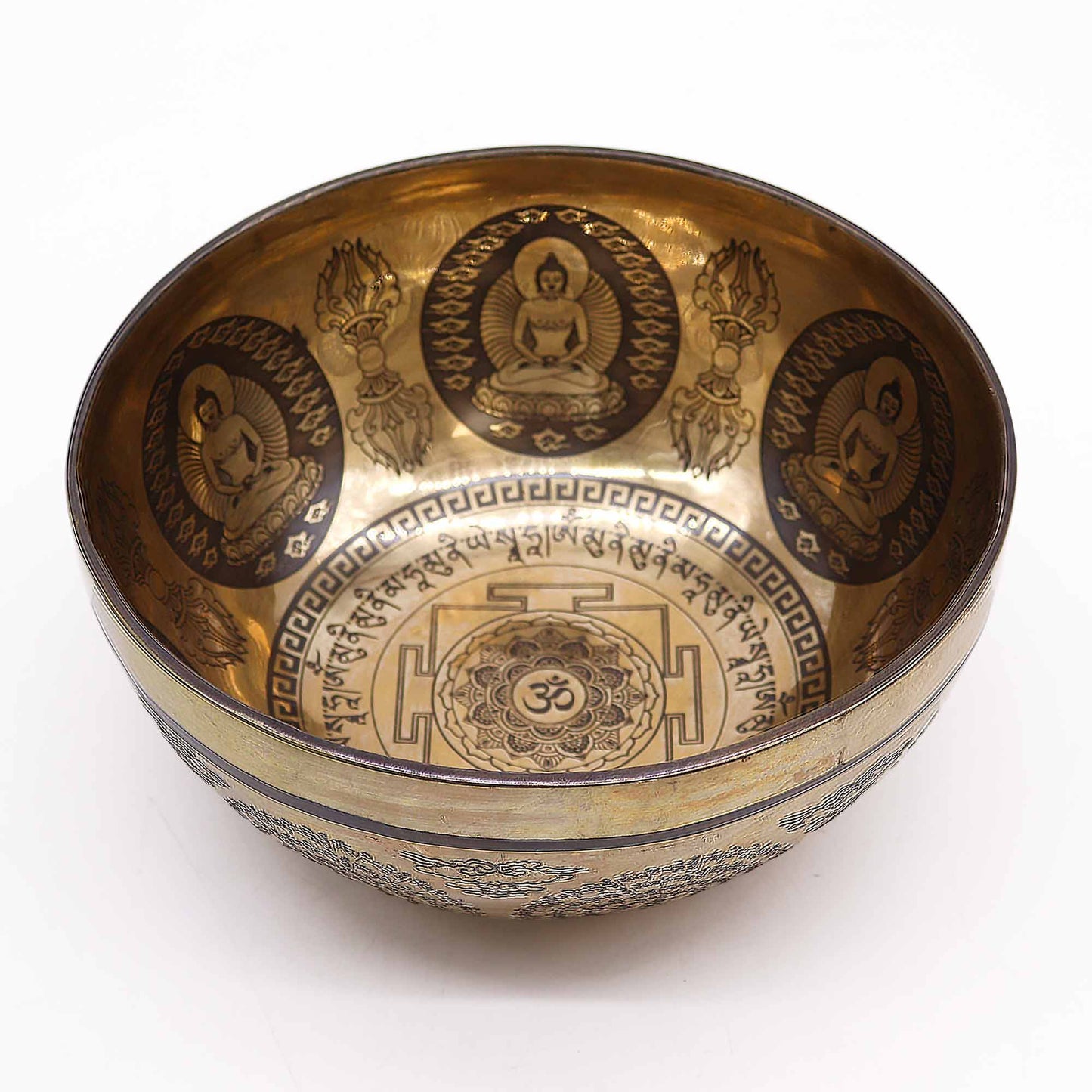 Tibetan Healing Engraved Bowl