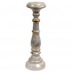 White Vintage Candle Stand