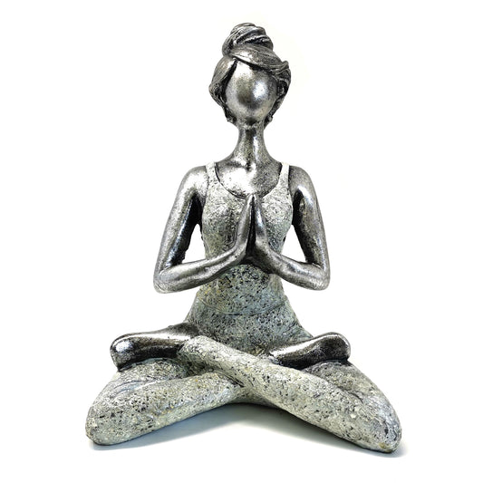 Yoga-Dame-Figur